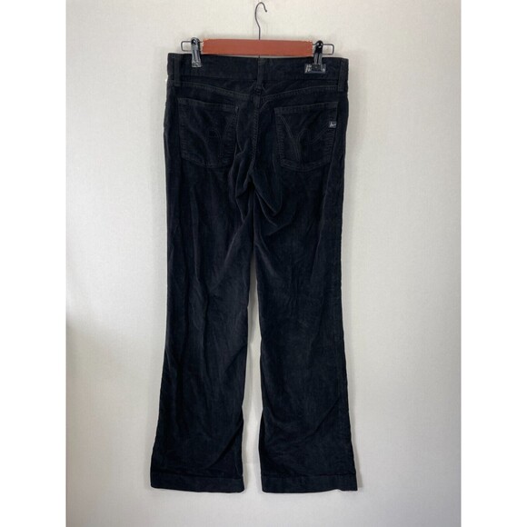 Citizens of Humanity‎ Jeans Birkin Stretch Low Waist Wide Leg Size 27 Black - Picture 6 of 13